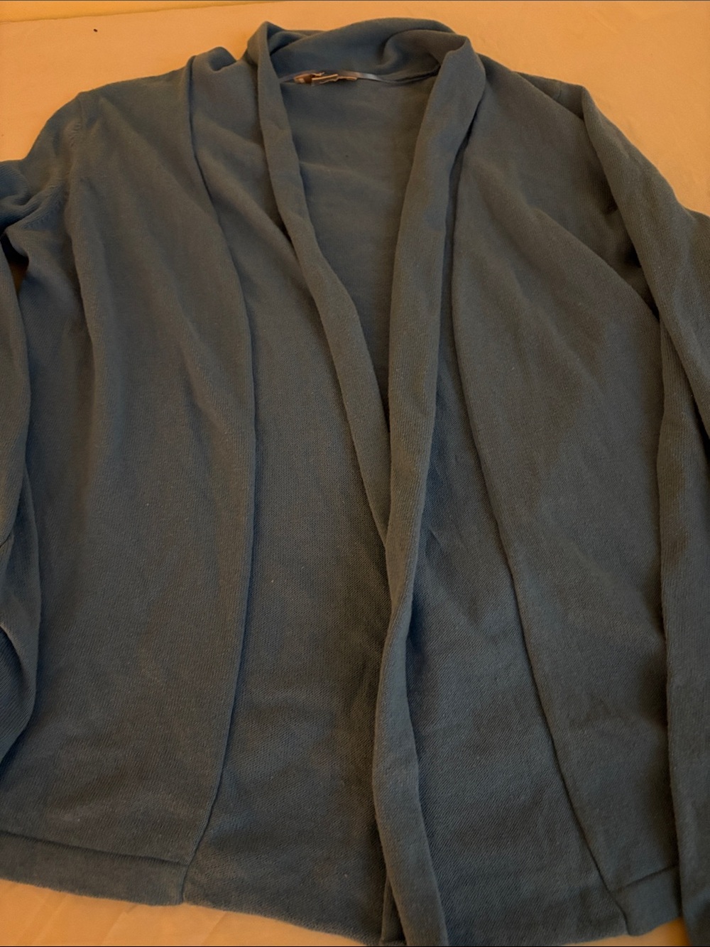 LOFT Open-Front Blazer in Light Blue
